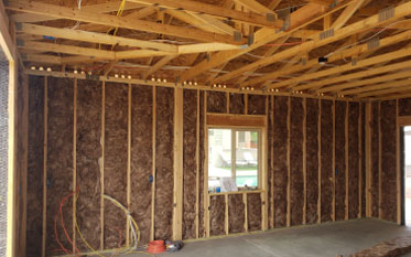 Mineral Wool Insulation On A Gilbert Residential Home